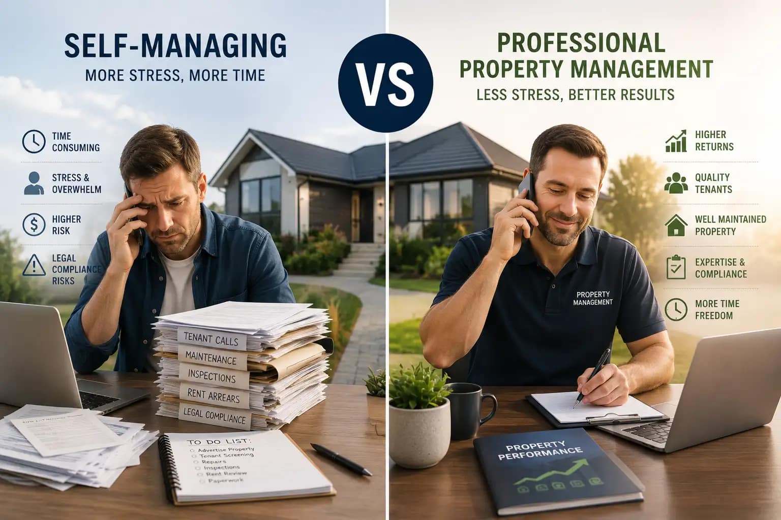 Self-Managing vs Professional Property Management: Which Is Right for You?